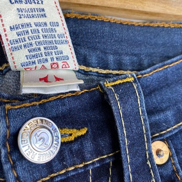 TRUE RELIGION Dark Blue Skinny Jeans - Picture 5 of 7